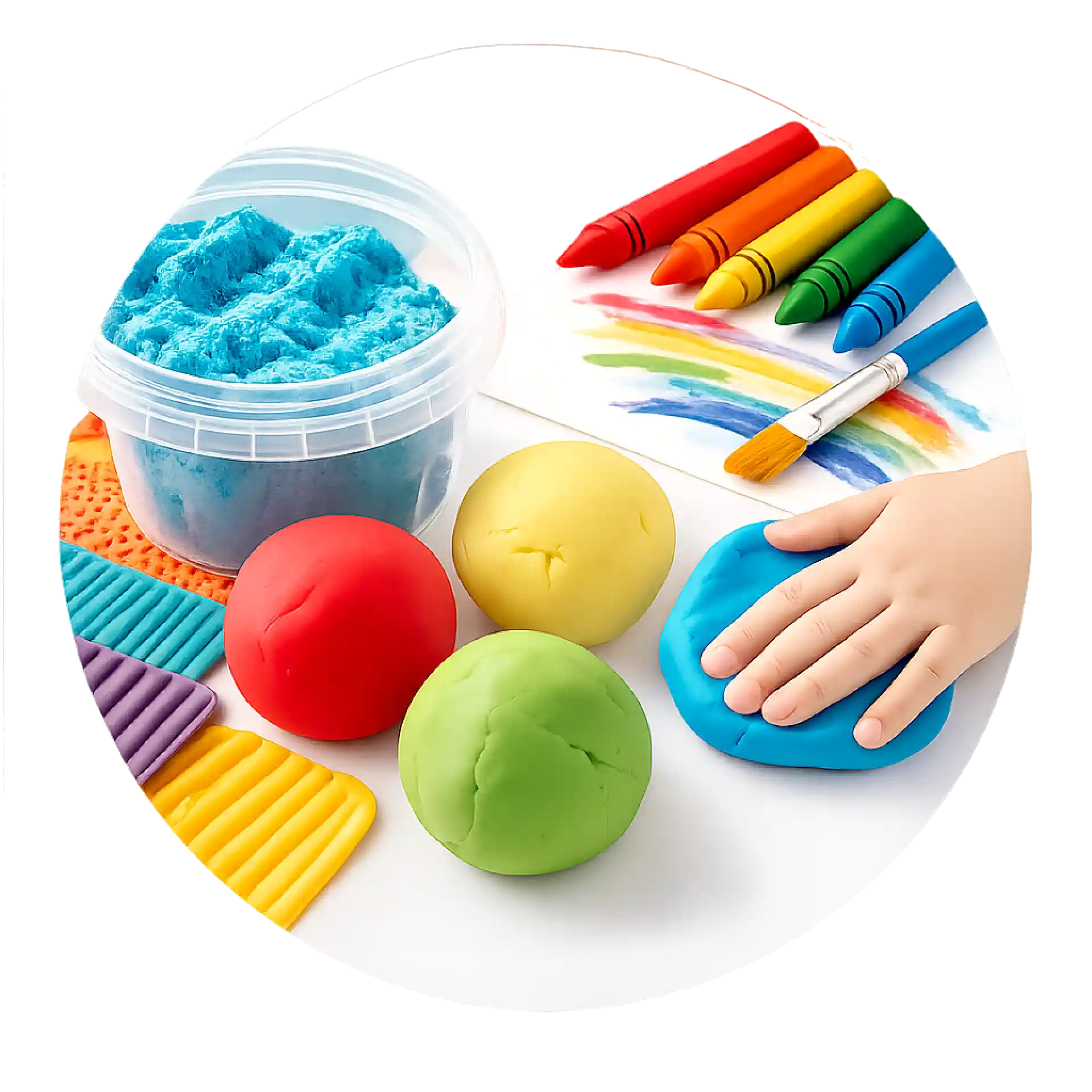 فنون ومواد حسية