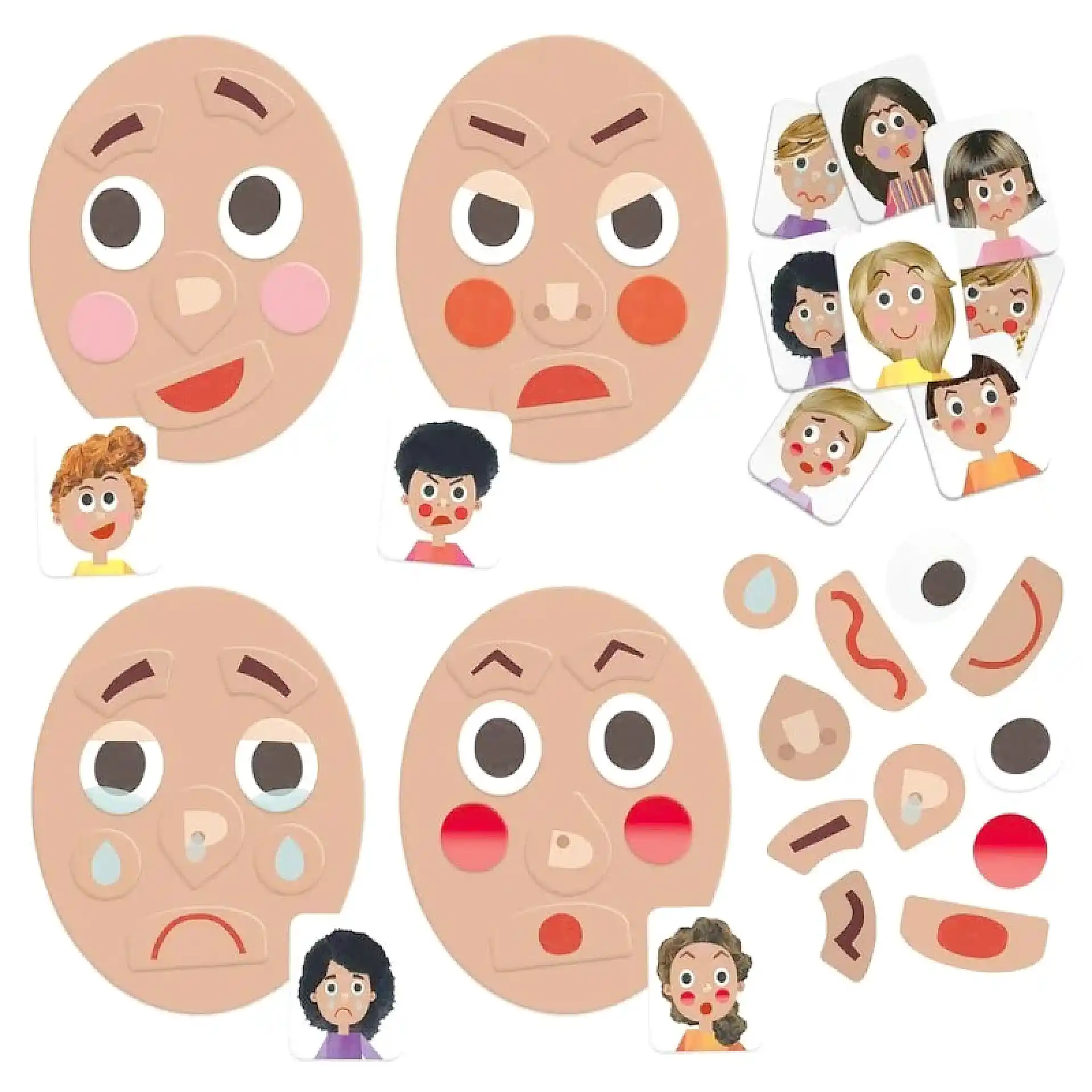 وجوه مضحكة – المشاعر