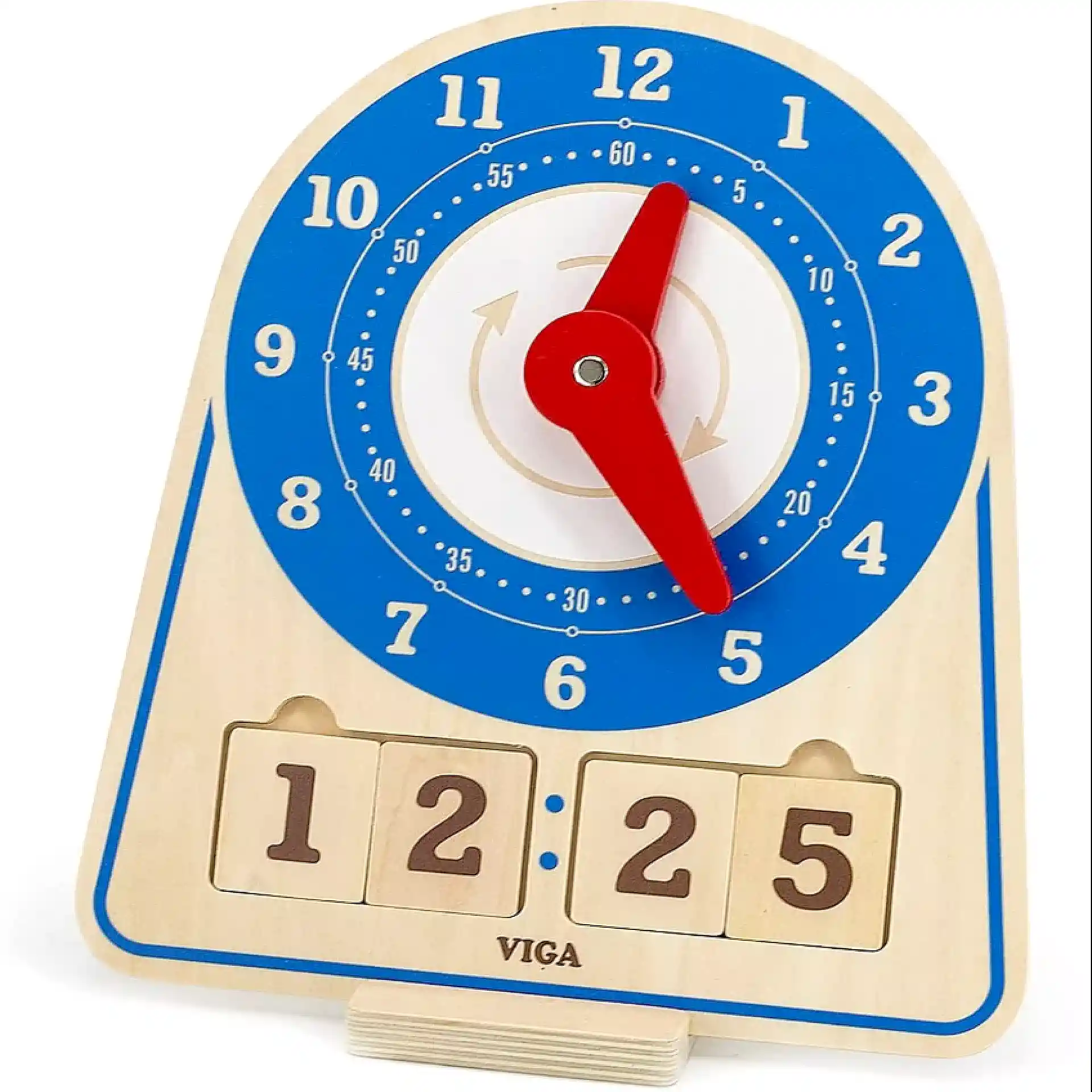 שעון ניצב ללמוד קריאת שעון אנלוגי ודיגיטלי
