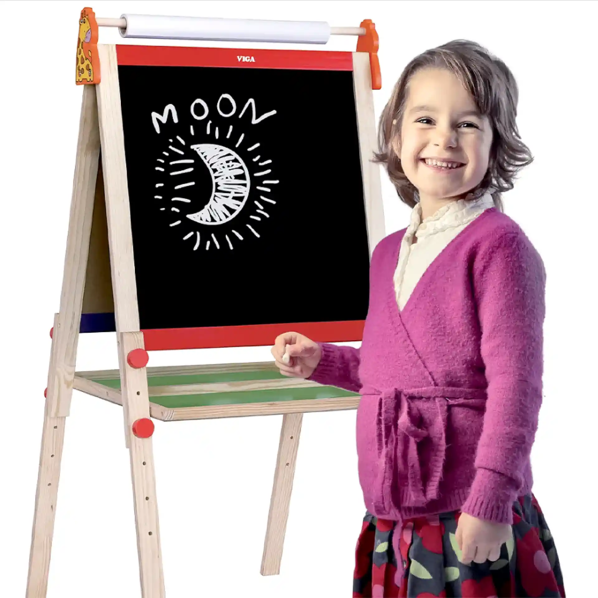 لوح الرسم المزدوج الخشبي