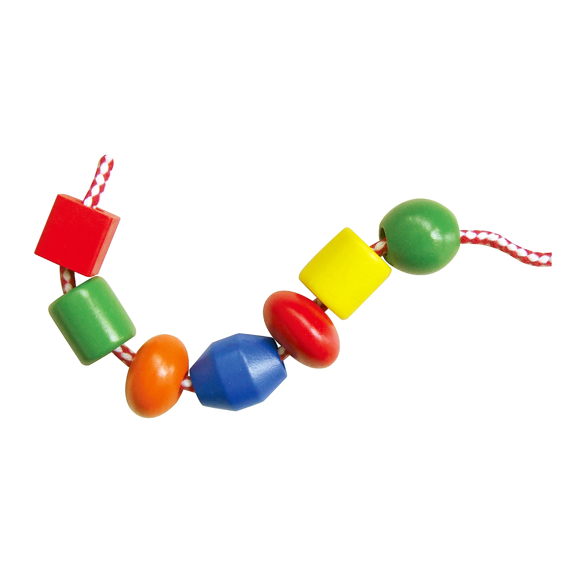 חרוזי העץ הצבעוניים