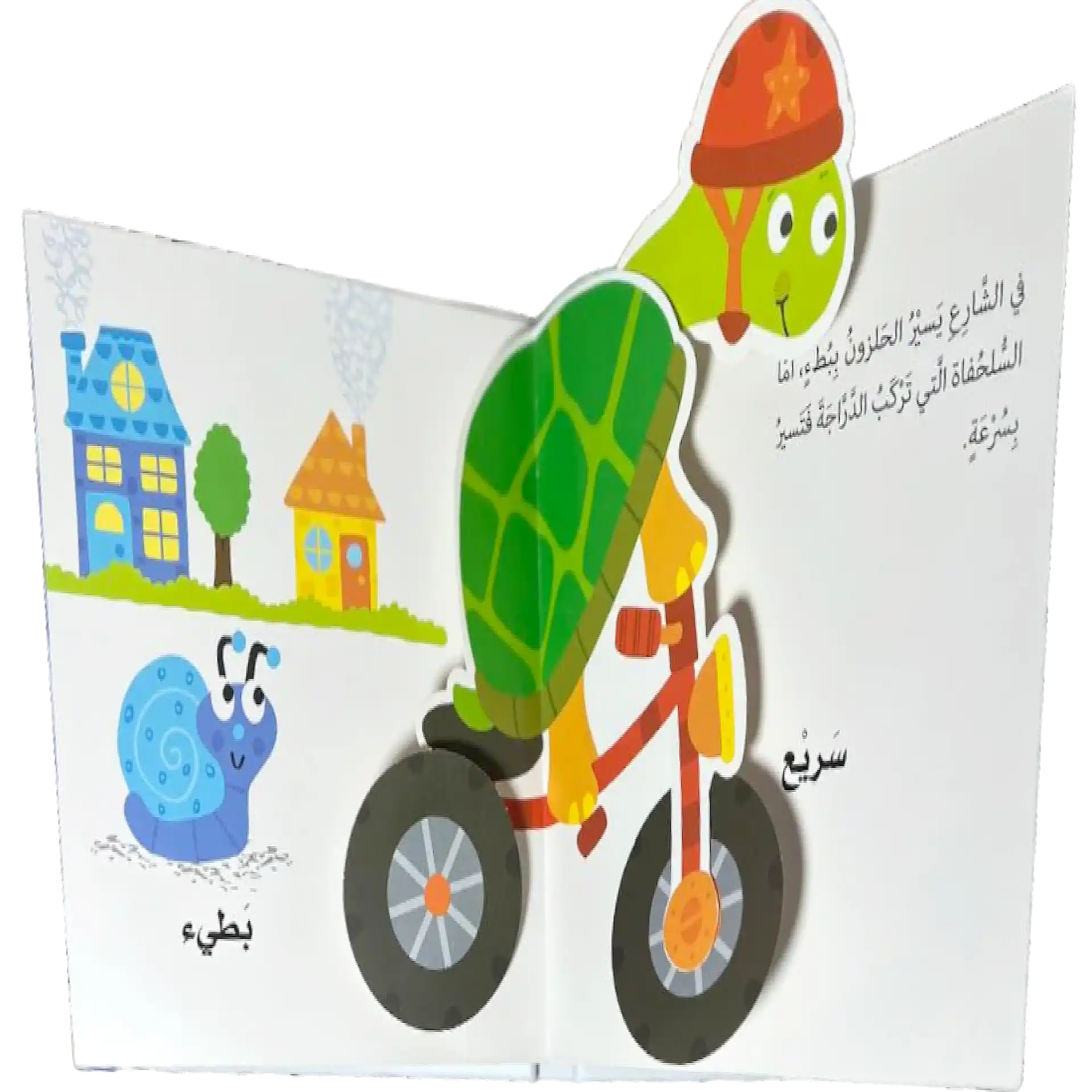 تعلم مع الاشكال الظاهرة - الاضداد