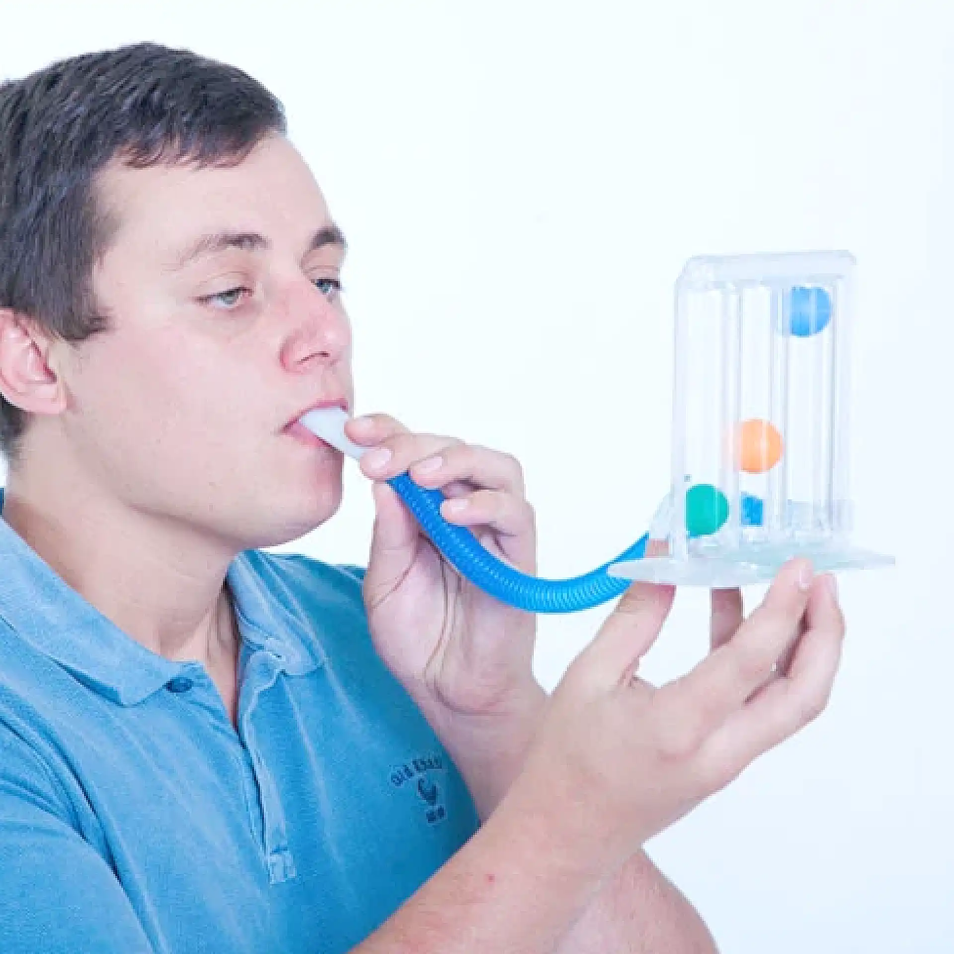 جهاز تدريب التنفّس (سبيرومتر 3 كرات ملوّنة)