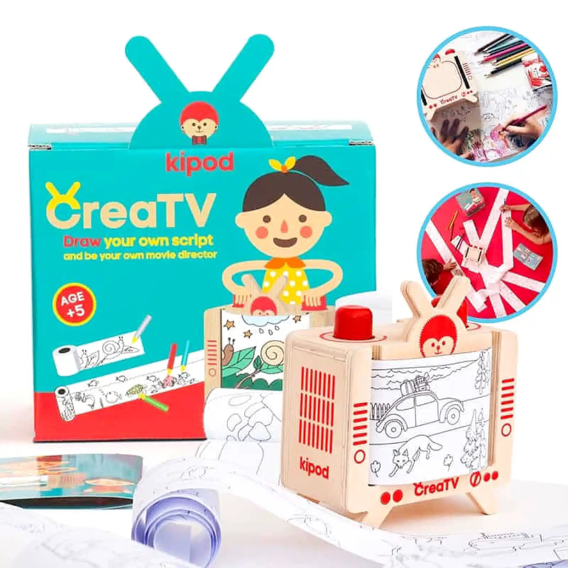 طقم رسم قصة وعرضها creaTV