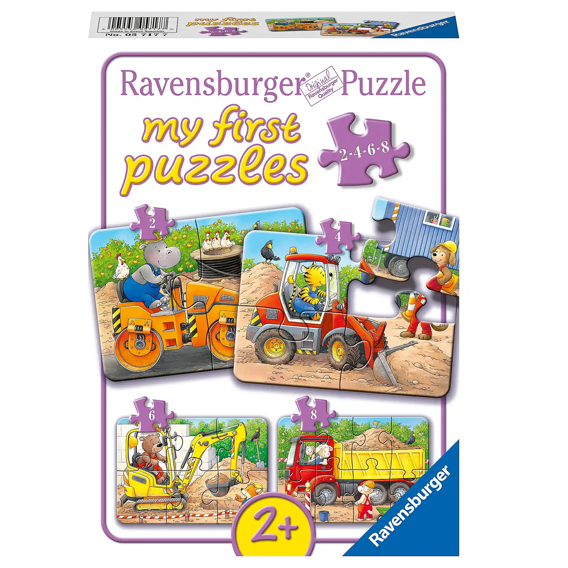 أول بازل إليّ – حيوانات داخل آليات