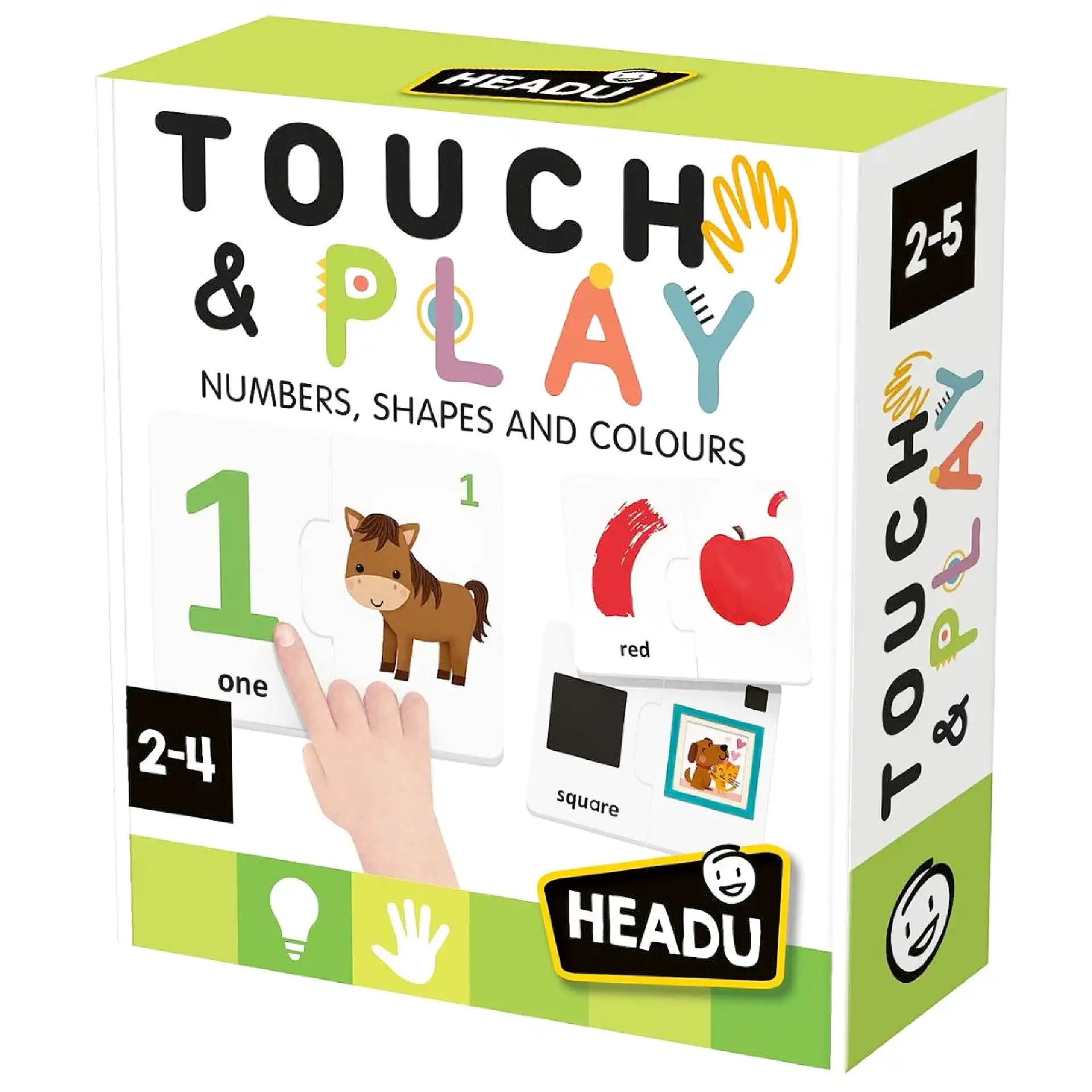 משש ושחק – צבעים, צורות ומספרים – Headu