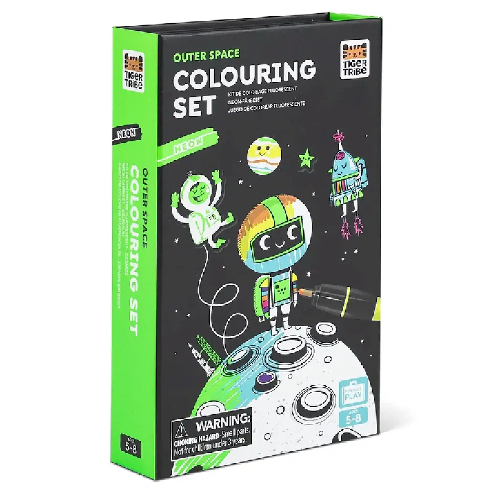 عدة تلوين نيون – الفضاء – Tiger Tribe