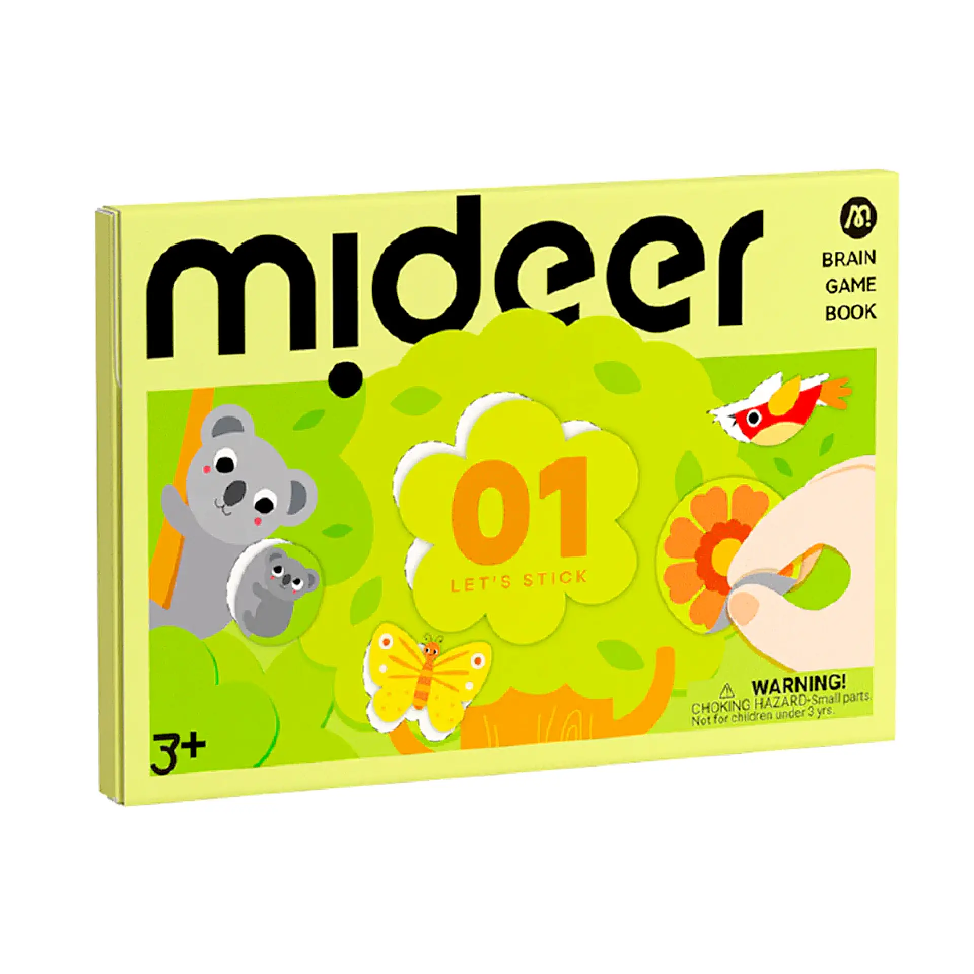 كتيّب أنشطة ملصقات – لنلصق (المستوى الأول) | Mideer