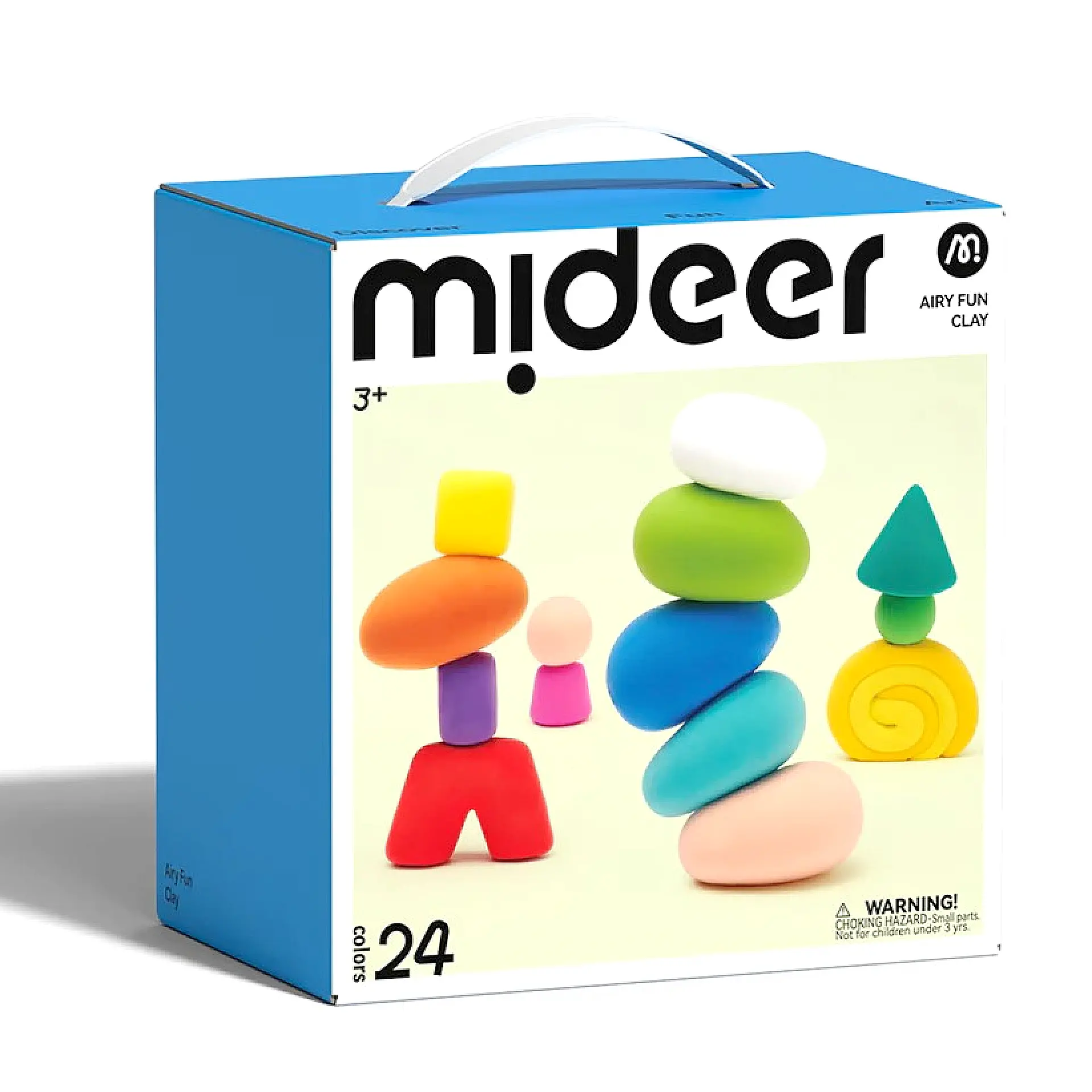 معجونة هوائية خفيفة 24 لون – Mideer